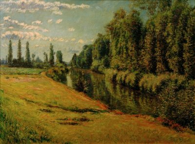 Il piccolo braccio della Senna ad Argenteuil da Gustave Caillebotte